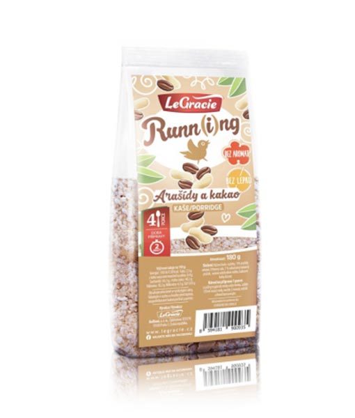 Kaše Run-ní ptáče - arašídy a kakao 180 g
