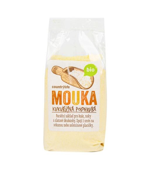 Mouka kukuřičná polohrubá 400 g BIO