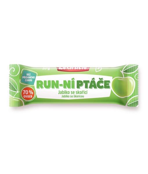Tyčinka Run-ní ptáče jablko se skořicí 35 g